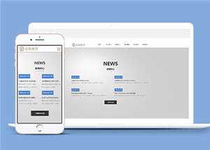简约金融行业企业前端HTML网页下载 - 项目资源网