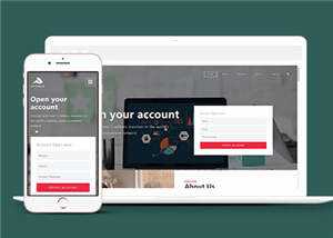 商务拓展企业展示网页源码模板下载 - 项目资源网