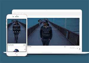 大气网页设计单页类网站模板 - 项目资源网