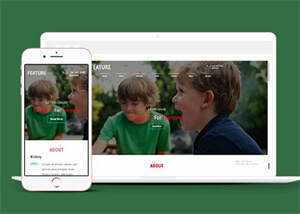 儿童教育学校静态网站模板下载 - 项目资源网