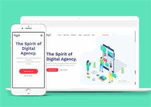 云计算IDC服务商网站模板下载 - 项目资源网